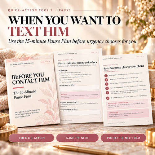 The Situationship Recovery Kit
