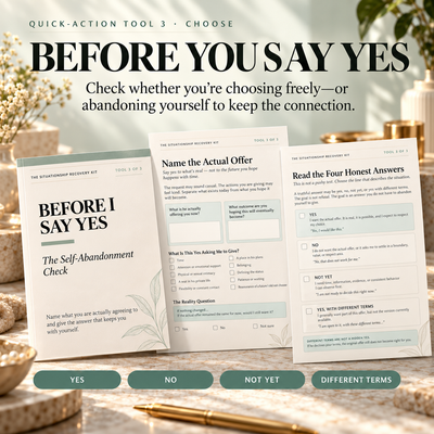 The Situationship Recovery Kit