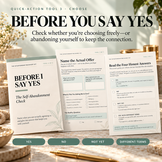 The Situationship Recovery Kit